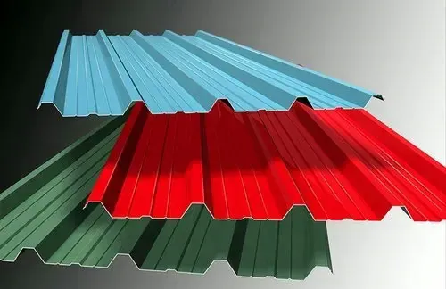 colour coated roofing sheets - srujana industries